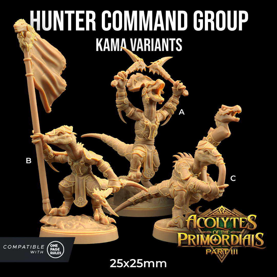 Hunter Command Group | PRESUPPORTED | Acolytes of The Primordials Pt. 3